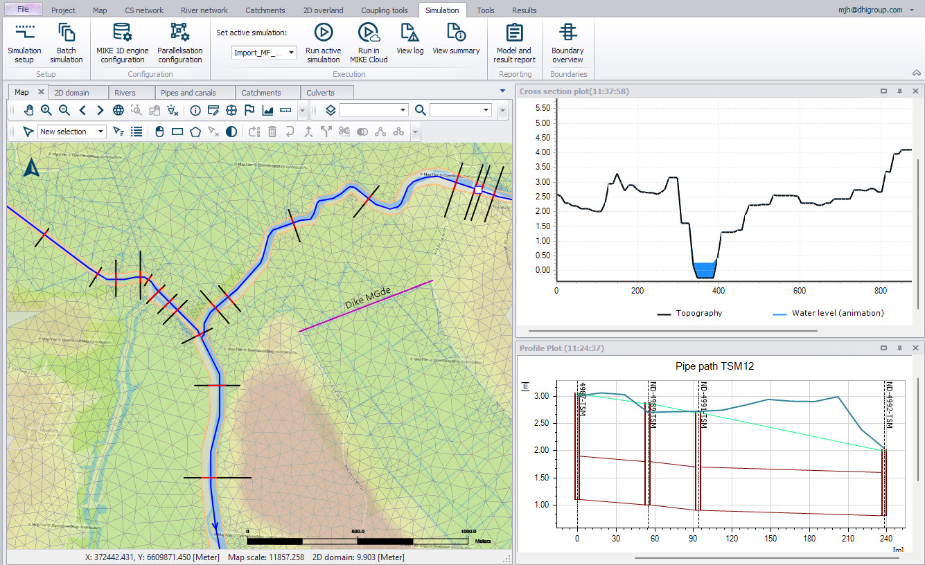 MIKE Powered by DHI | Water Modelling Software