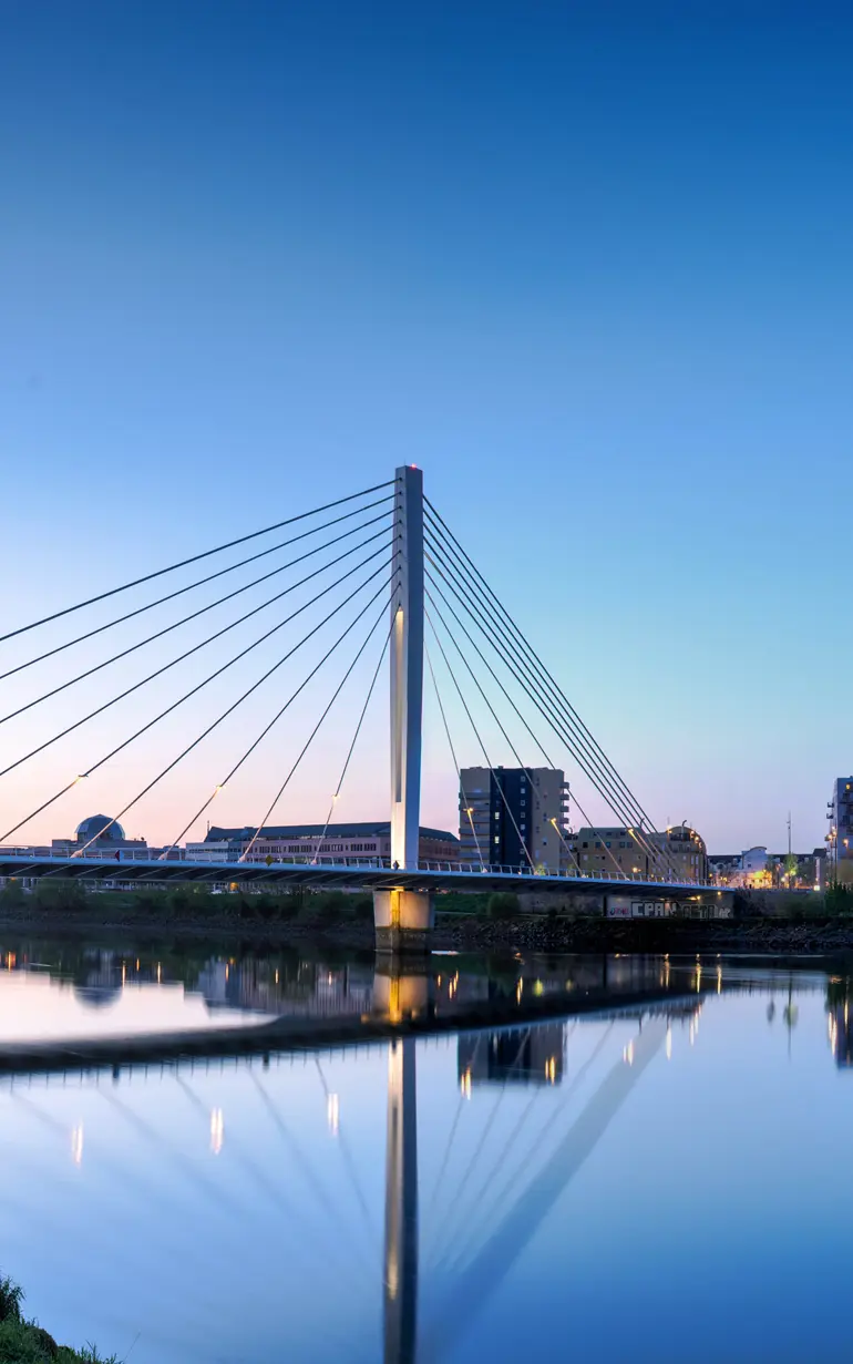Nouveau pont du centre-ville de Nantes