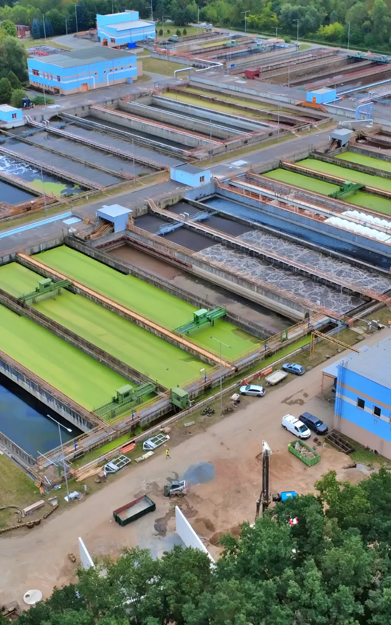 wastewater treatment plant