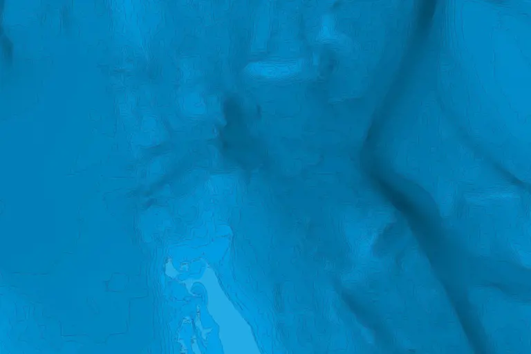 Bathymetry map