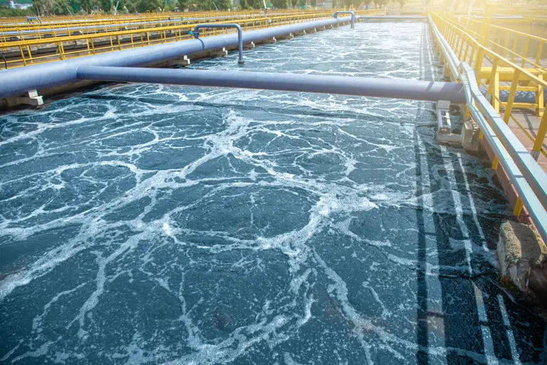 Wastewater plant