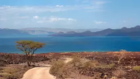 The rising waters of Lake Turkana