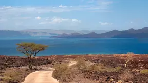 The rising waters of Lake Turkana