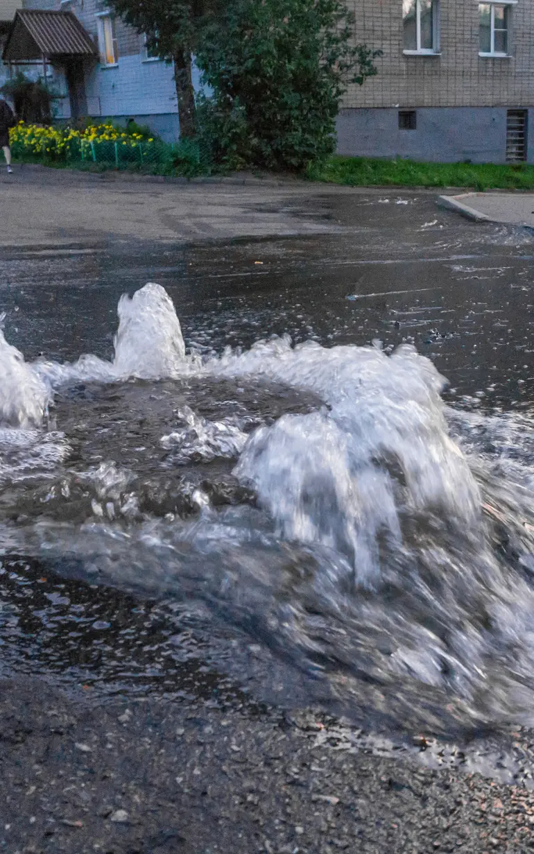 sewage overflow