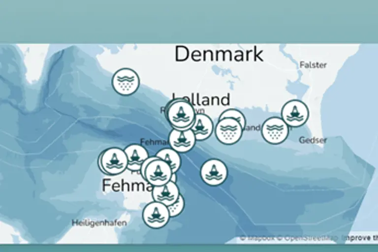 The data portal displays key environmental data, including live water and weather data.