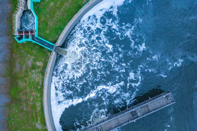 Wastewater plant