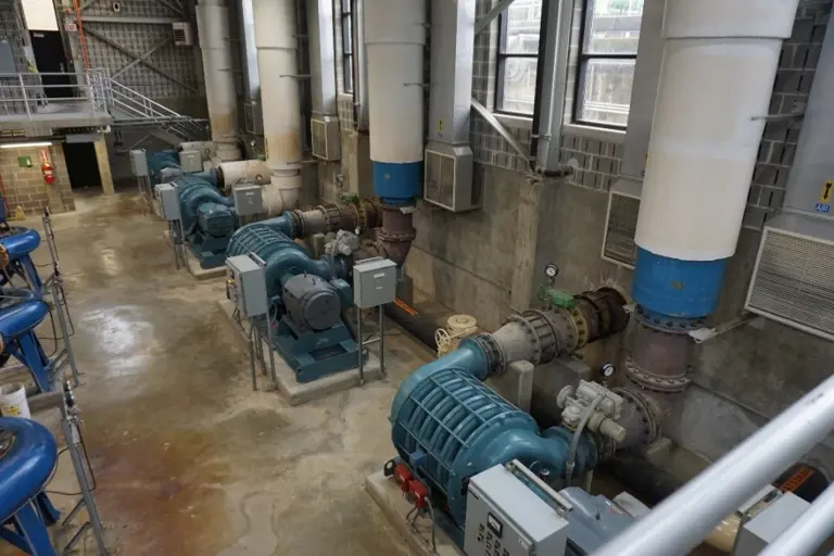 wastewater treatment plant