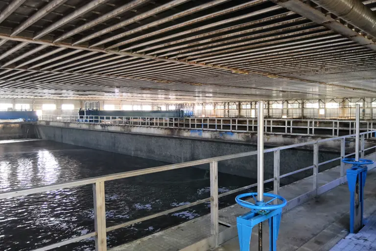 wastewater treatment plant